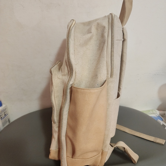 Beis The Backpack in Beige - Picture 4 of 5